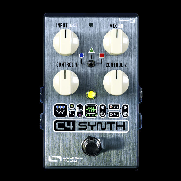 Source Audio C4 Synth Guitar Effect Pedal Front