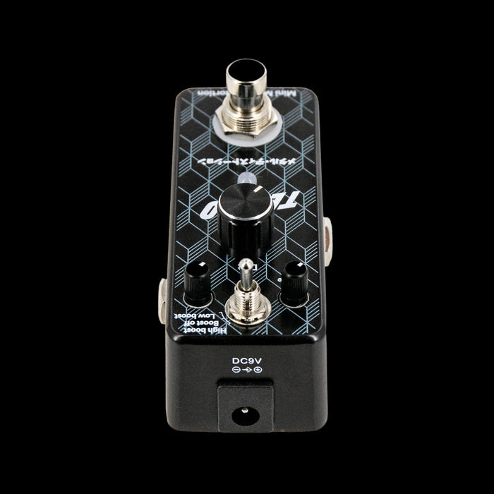 Teisco Mini Metal Distortion Pedal Angle Down