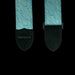 Teisco Polyester Guitar Strap Blue Ends