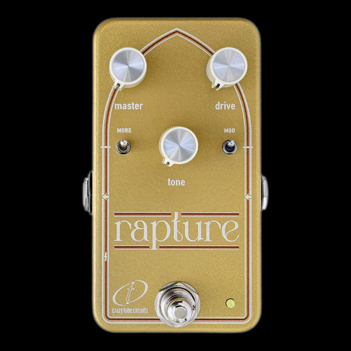 Crazy Tube Circuits Rapture Overdrive Pedal Front