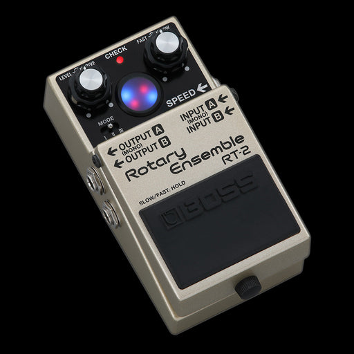 Boss RT-2 Rotary Ensemble Pedal Front Angle