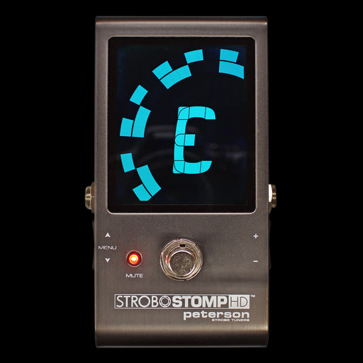 Peterson SS-HD StroboStomp HD Tuner Pedal Front Teal