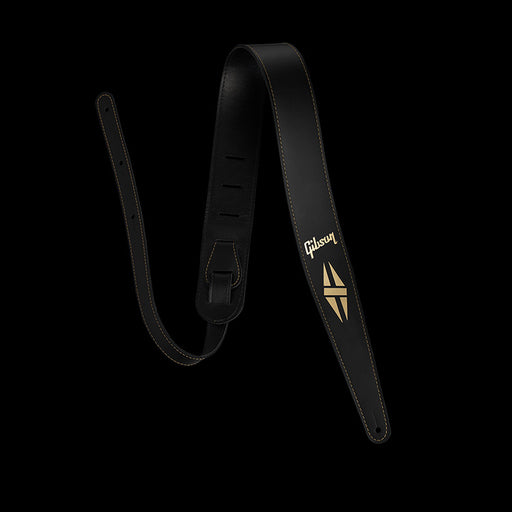 Gibson The Split-Diamond Strap Black - ASSD-BLK Front 