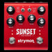 Strymon Sunset Overdrive Guitar Pedal Front