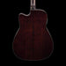 Yamaha TAG3 C TransAcoustic Dreadnought Natural Acoustic Electric Guitar Back Crop