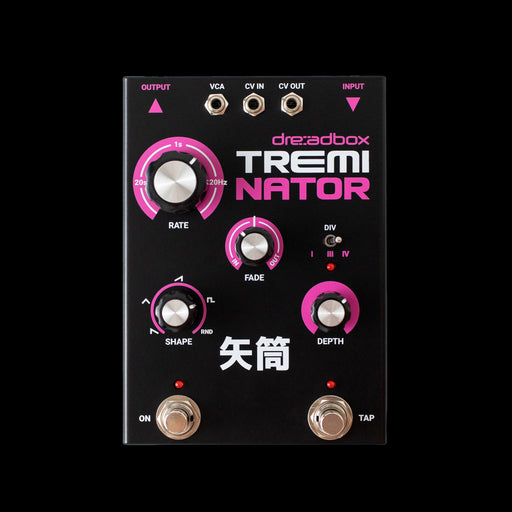 Dreadbox Treminator Expressive Analog Tremolo Guitar Effect Pedal