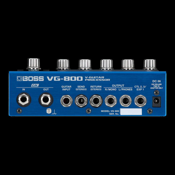 Boss VG-800 V-Guitar Processor Pedal Rear