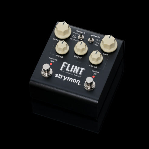Strymon Flint Tremolo/Reverb V2 Pedal Front Angle