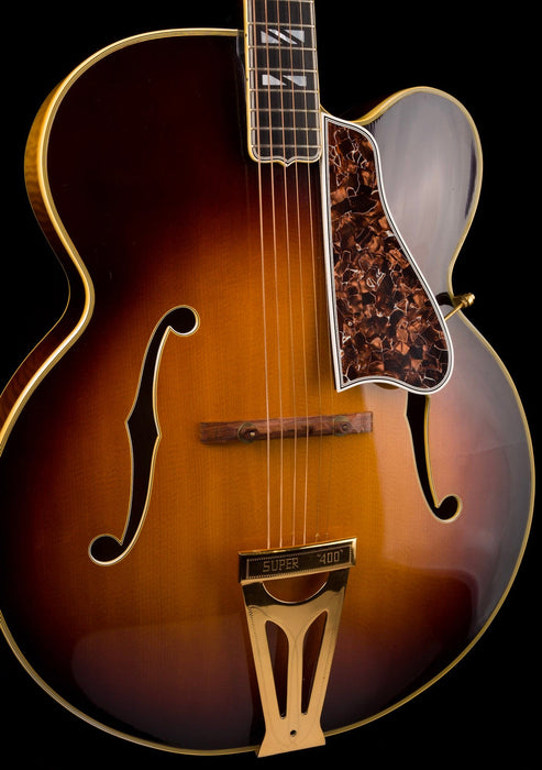 Used Vintage 1956 Gibson Super 400 Sunburst with OHSC