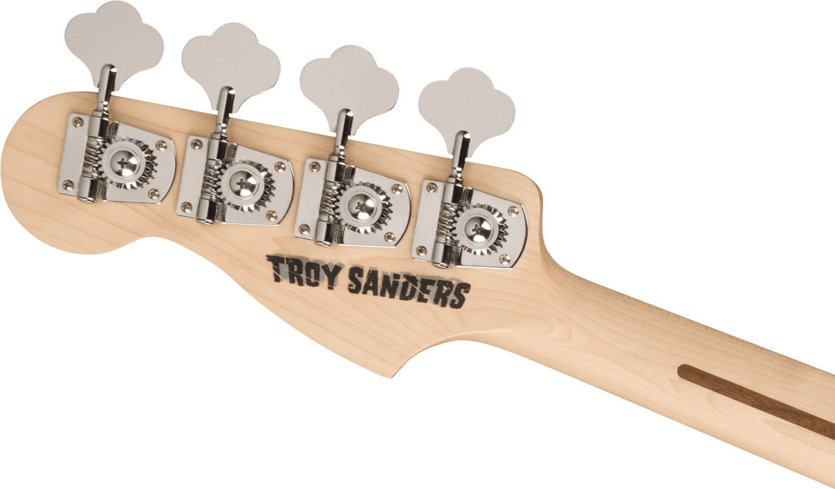 Fender Troy Sanders Precision Bass Rosewood Fingerboard Silverburst With Gig Bag