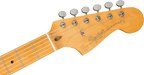 Squier 40th Anniversary Jazzmaster®, Vintage Edition, Maple Fingerboard, Gold Anodized Pickguard, Satin Desert Sand Electric Guitars