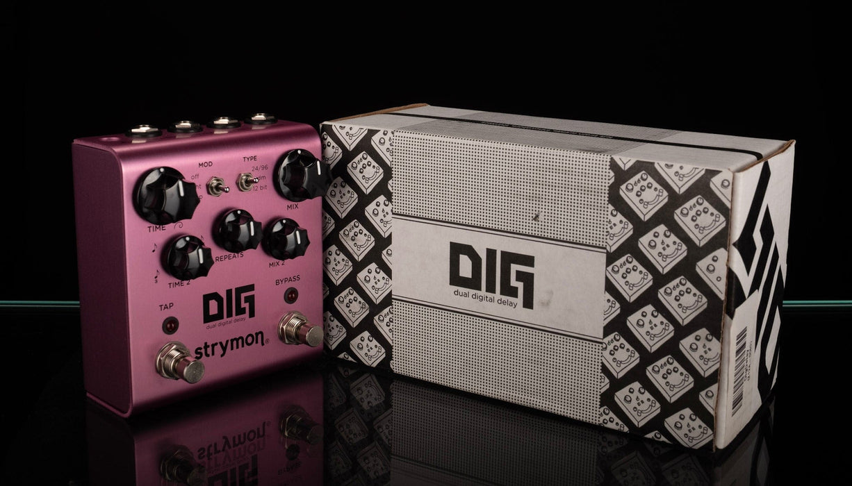 Used Strymon Dig Dual Delay with Box