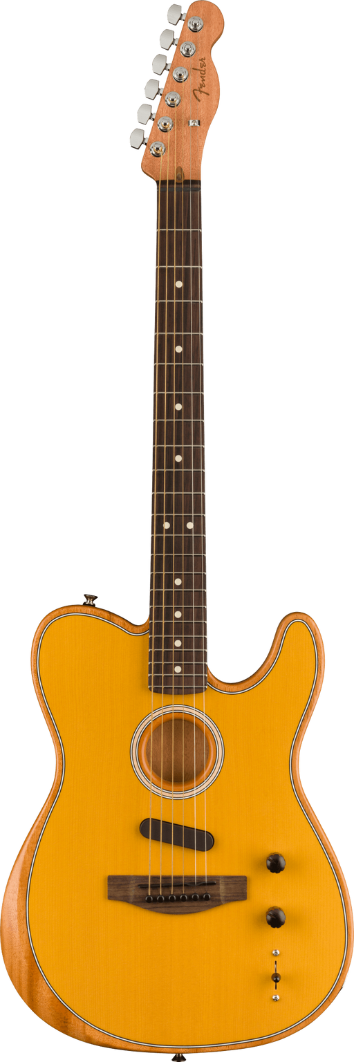 Fender Acoustasonic Player Telecaster Rosewood Fingerboard Butterscotch Blonde