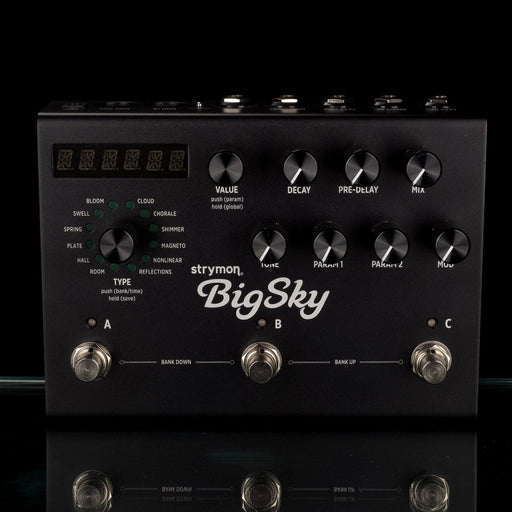 Used Strymon BigSky Reverb Midnight Edition with Box & Power Supply