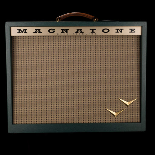 Magnatone Special Edition Panoramic Stereo Dark Green Guitar Amp Combo