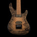Mayones Regius 4Ever 7 String Baritone 5A Grade Quilted Flame Maple Top Trans Black Feather Finish