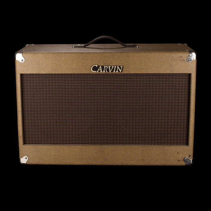 Used Carvin 2x12" Open Back Tweed Cabinet with Upgraded Speakers