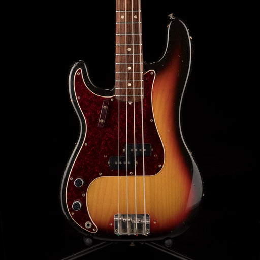 Pre Owned Vintage 1971 Fender Left-Handed Precision Bass Sunburst With OHSC - Duffy Snowhill