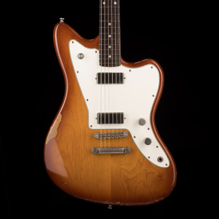 Fano Oltre JM6 Medium Distress Faded Tea Burst with Gig Bag
