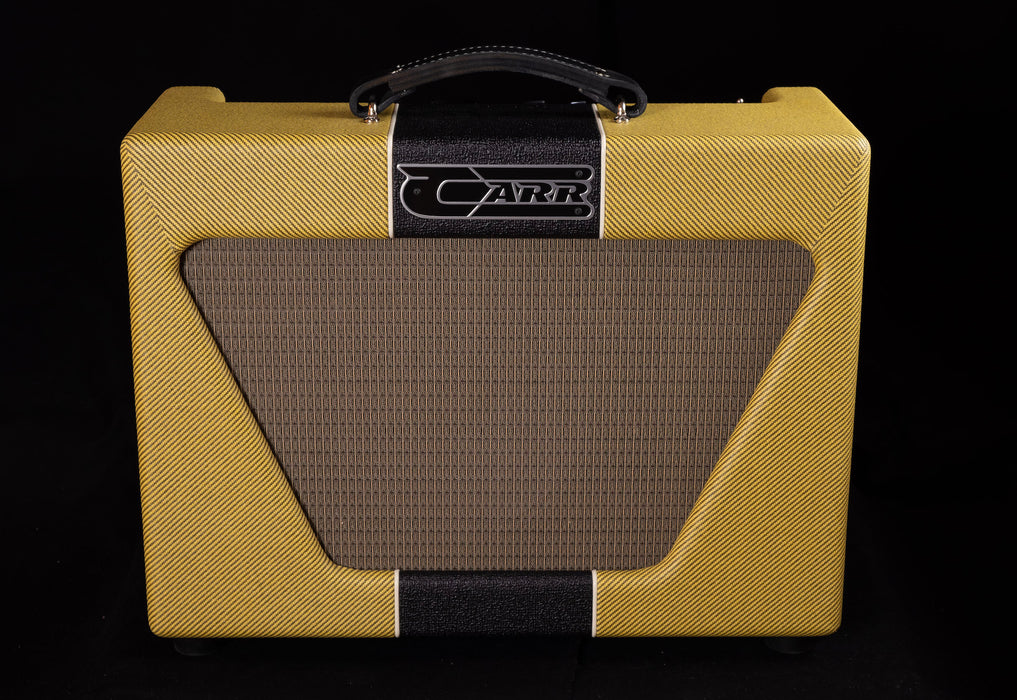 Carr 1x10 Super Bee Tweed with Black Tolex Stripe Combo Tube Guitar Amp