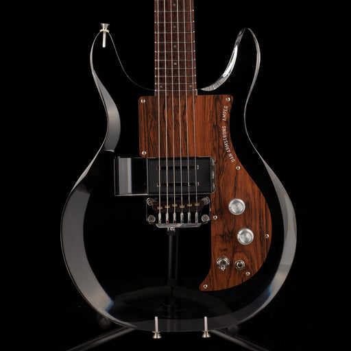 Used 1998 Ampeg Dan Armstrong ADA6 Clear Lucite Electric Guitar with OHSC