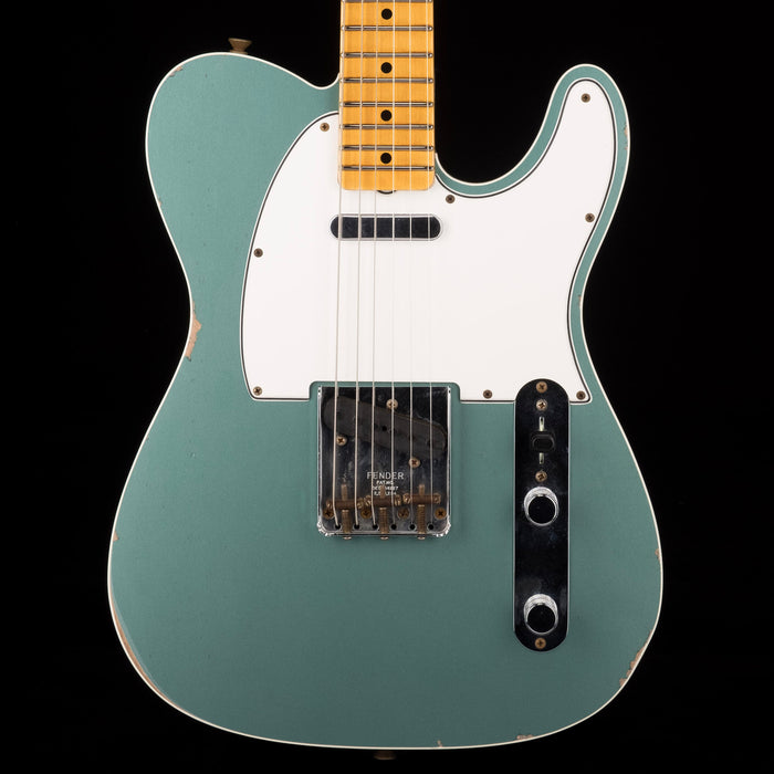 Fender Custom Shop 1965 Telecaster Custom Relic Faded Aged Sherwood Green Metallic