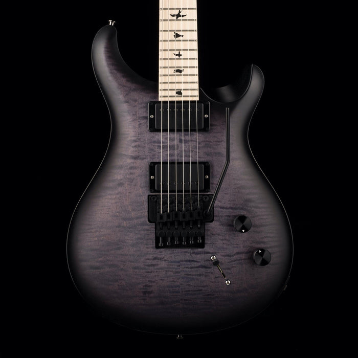PRS Dustie Waring CE 24 Custom Color Gray Black Smokewrap Burst with Gig Bag