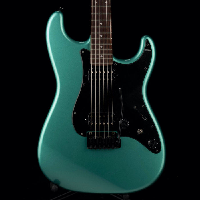 Used Fender Boxer Series Stratocaster HH Sherwood Green Metallic Electric Guitar With Gig Bag