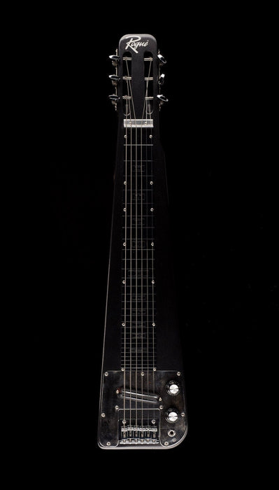 Used Rogue RSL-1 Lap Steel Metallic Black with Legs and Hardshell Case