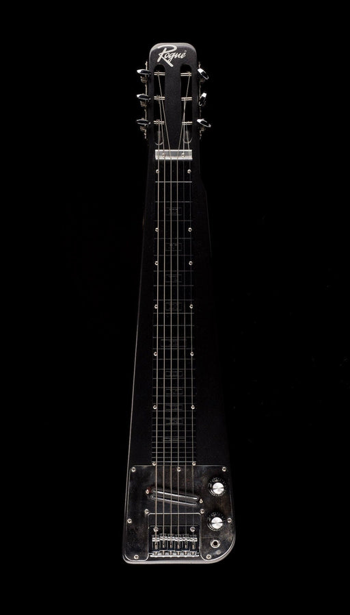 Used Rogue RSL-1 Lap Steel Metallic Black with Legs and Hardshell Case