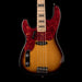 Used Parts P-Bass 1951-style Left-Handed Sunburst Bass With Gig Bag