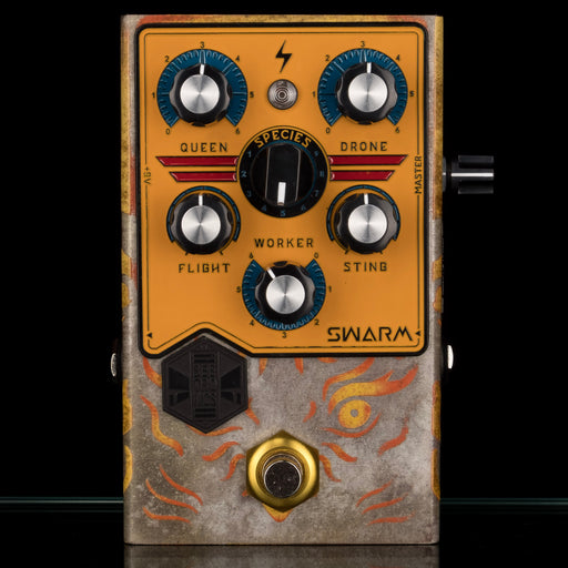 Beetronics FX Custom Shop One Off Yellow Swarm Fuzz Harmonizer Pedal