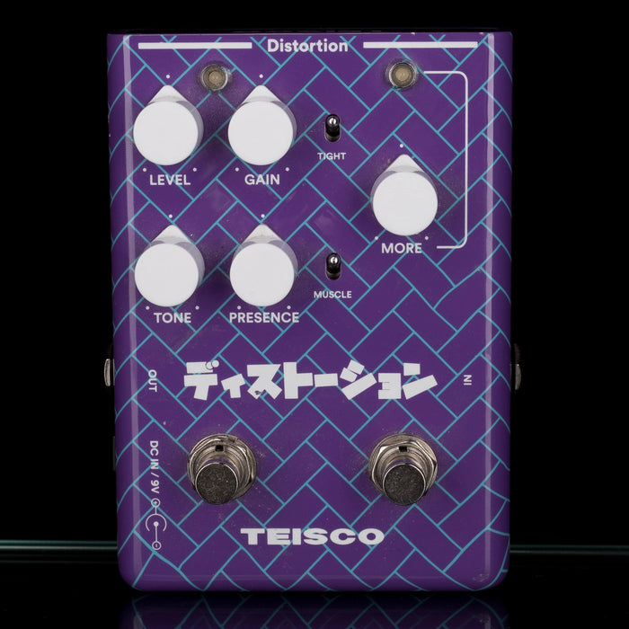 Used Teisco Distortion Guitar Effect Pedal With Box
