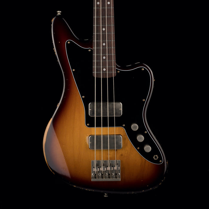 Fano Oltre JM4 Bass Medium Distress Tobacco Burst with Gig Bag