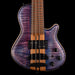 Mayones Cali4 Flame Maple Top Custom Color Trans Purple Matt Finish with Case