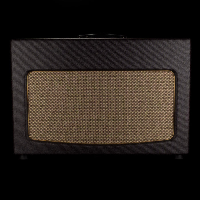 Pre Owned Swart 2x12" Open Back Guitar Amp Cabinet Black With Road Case
