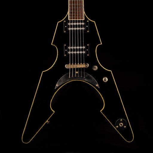 Turser Warlord Flying V Black With Gig Bag