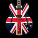 Pre Owned Epiphone Limited Edition Union Jack Sheraton Front Crop 