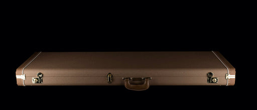 Used Fender Custom Shop G&G USA Center Pocket Bass Case Vintage Brown with Gold Interior