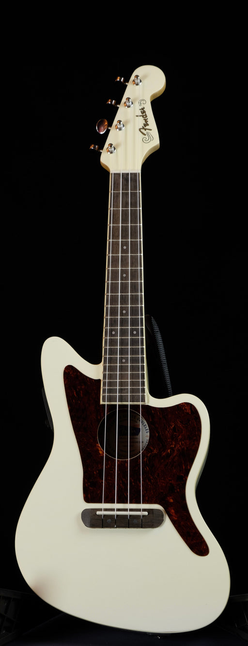 Used Fender Fullerton Jazzmaster Ukulele Olympic White