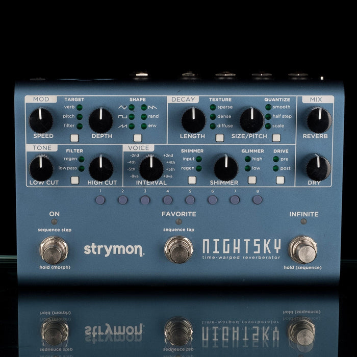 Used Strymon Nightsky Time-Warped Reverberator Pedal with Box