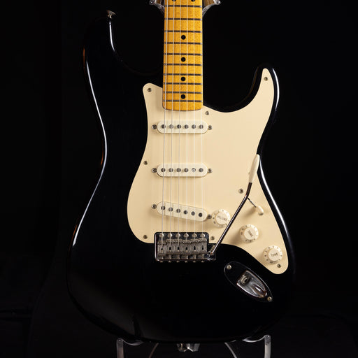 Used 2006 Fender Eric Johnson Stratocaster Black Electric Guitar With OHSC & Case Candy