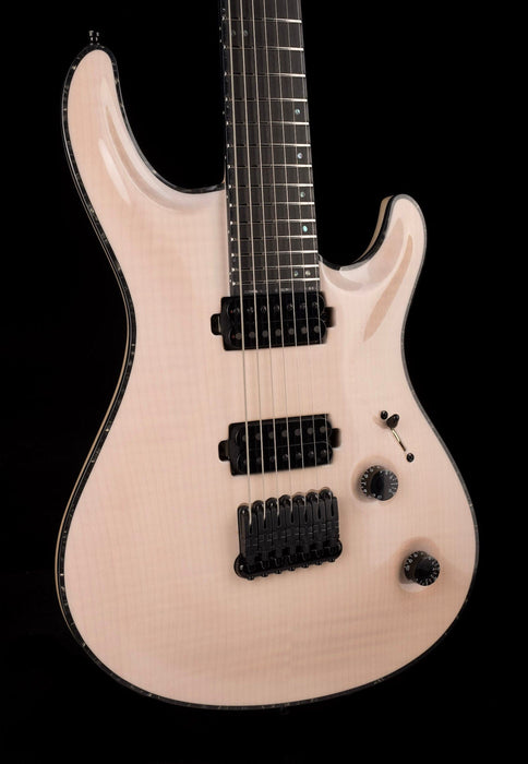 Used Mayones Regius Core 7 Trans White with OHSC