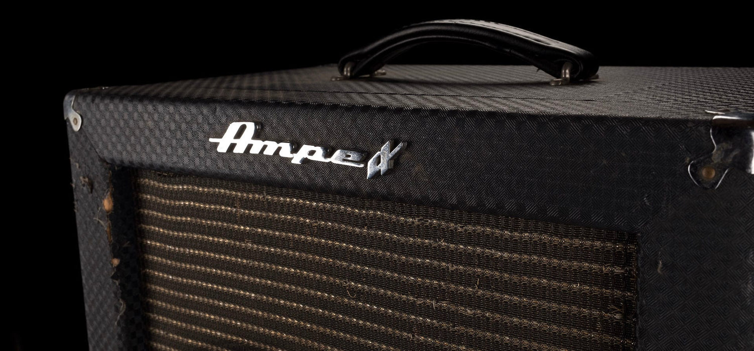 Used Vintage Ampeg Portaflex SB-12 Bass Guitar Amplifier Head And 1x12 Cabinet