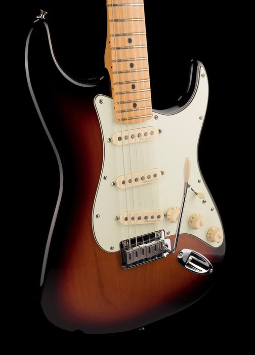 Used Fender Player Plus Stratocaster Maple Fingerboard 3-Color Sunburst with Gig Bag