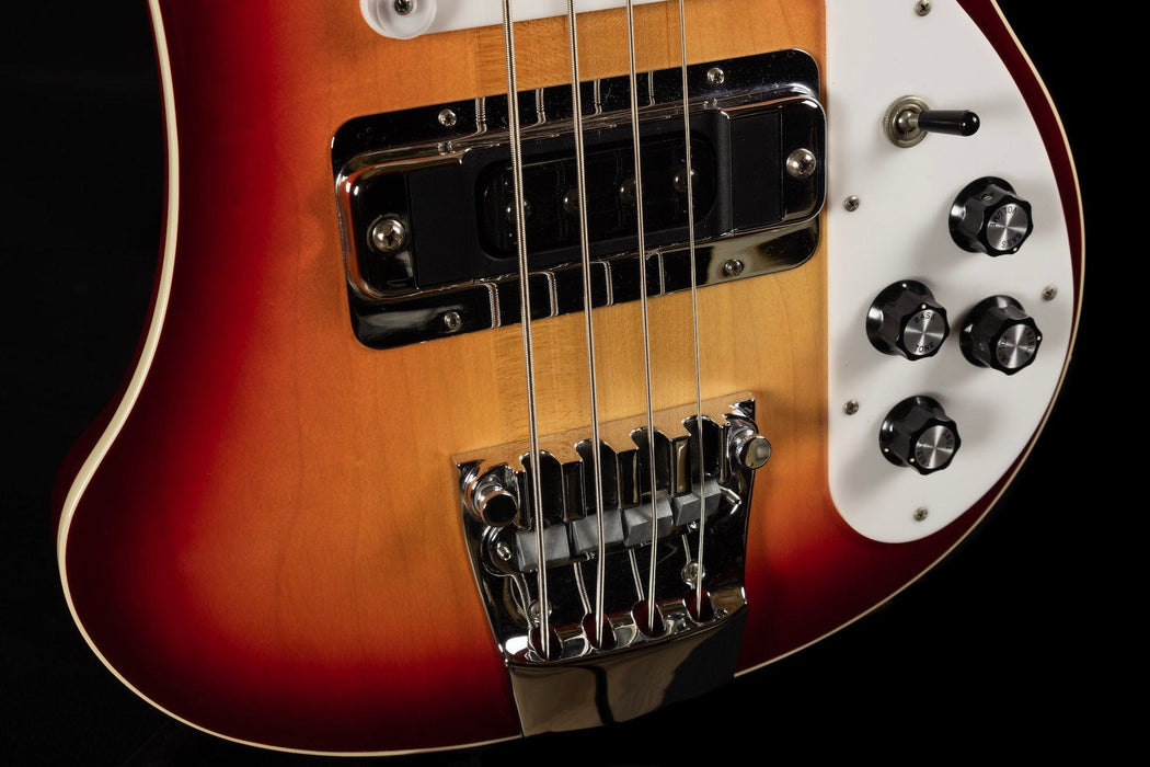 Used 2014 Rickenbacker 4003 Stereo Bass Guitar FireGlo with OHSC