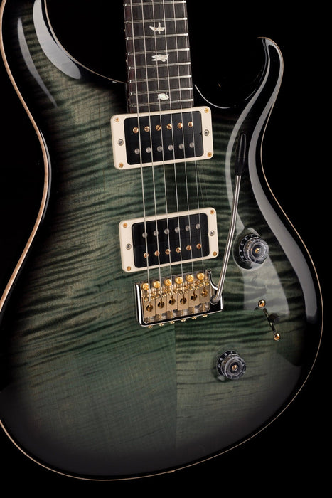 PRS Core Custom 24 Pattern Thin 10 Top Custom Color Trampas Green Smokeburst with Case