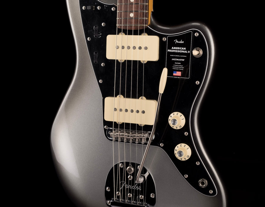 Fender American Professional II Jazzmaster Mercury With OHSC  ***B-STOCK***