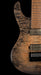 Mayones Regius 4Ever 7 String Baritone 5A Grade Quilted Flame Maple Top Trans Black Feather Finish