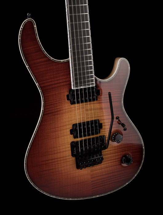 Mayones Regius Pro 6 Natural Fade 3 Tone Sunburst Electric Guitar